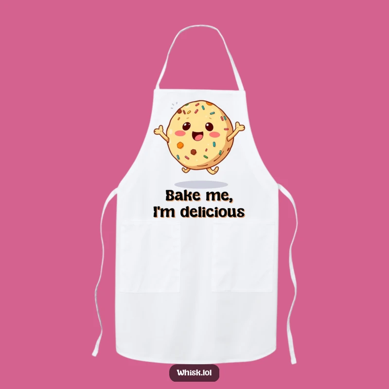 Funny Bouncing Cookie Apron - Sprinkle Some Fun While You Cook, Great Funny Gift