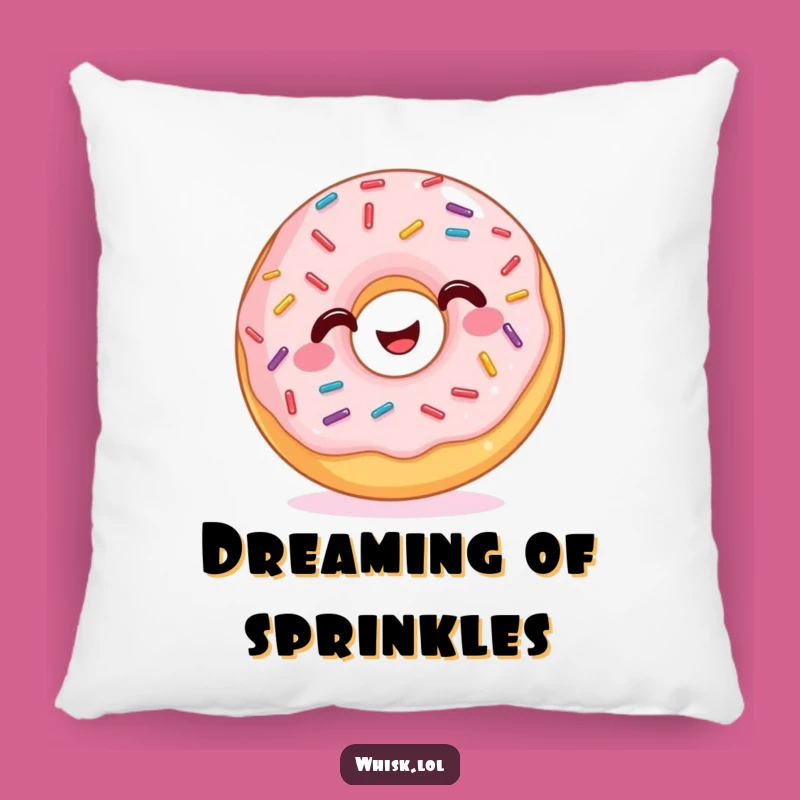 Funny Wiggling Donut Pillow: Cuddle Up with Sweetness and Smiles, Ideal Funny Gift!