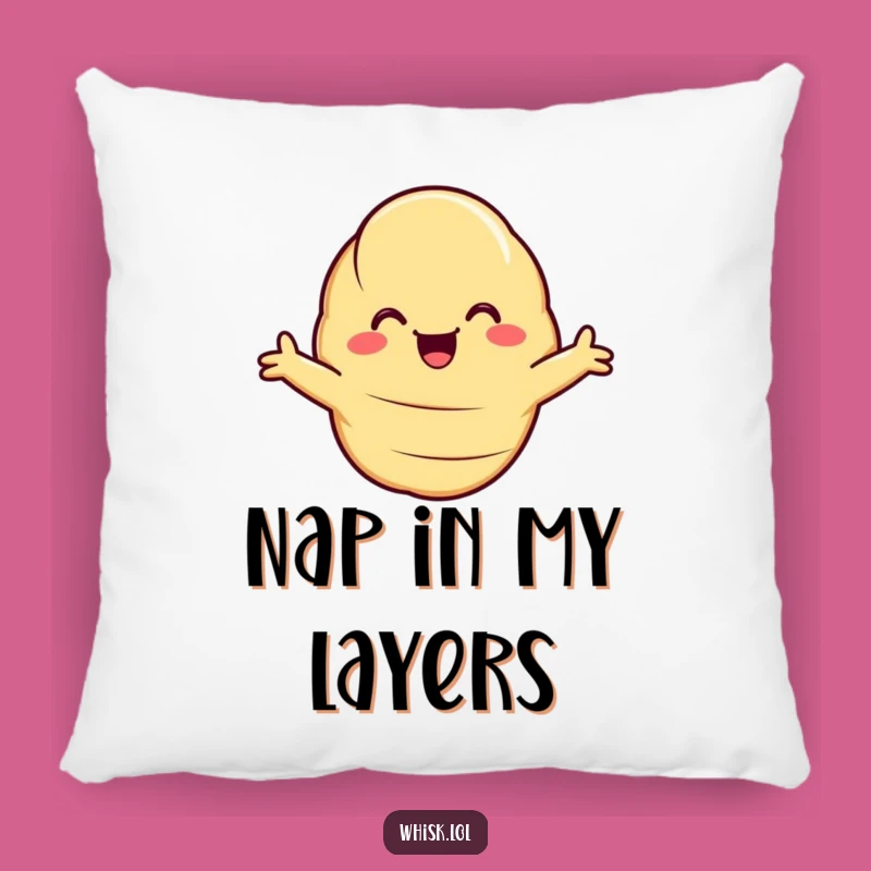 Funny Hugging Croissant Pillow: Cuddle Up with Comfort and Smiles, Ideal Funny Gift!